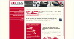 Desktop Screenshot of biogastankstelle.de